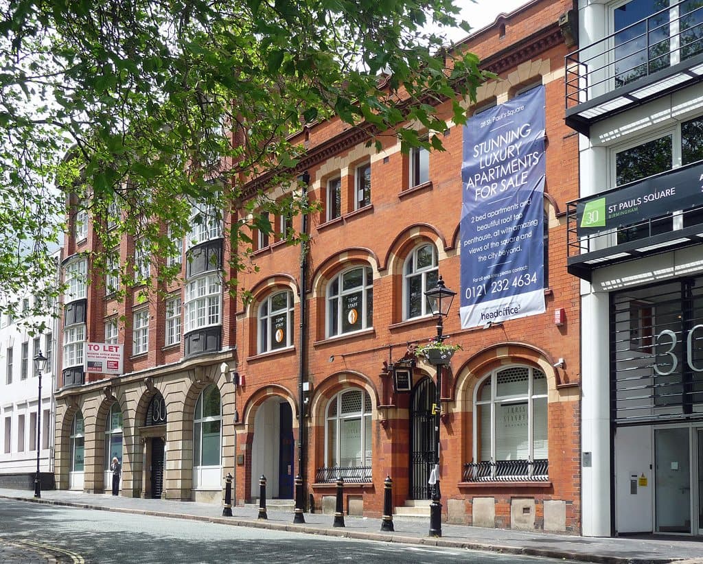 28-30 St Paul's Square, Birmingham - geograph.org.uk - 7390918